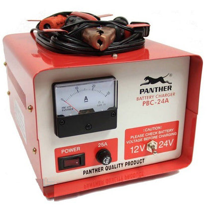 Panther Battery Charger 12V 24V 24 Ampere for Car Battery charger PBC24A PBC-24A PBC 24A