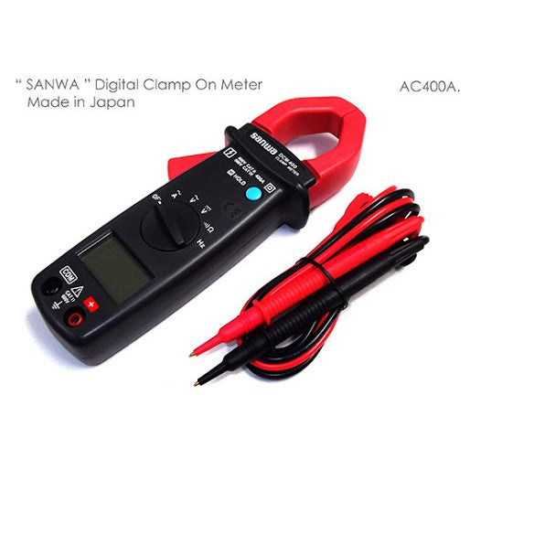 Sanwa DCM400 Clamp Meter AC 4000 Count, Low cost & DMM functions