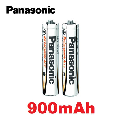 Panasonic AAA Rechargeable Accu (2pcs) Battery Rechargeable AAA Batteries 900mAh HHR4XXE 2BP