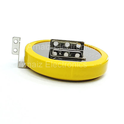 CR2450 Neutral With 1F6 Pins 3V Lithium Battery 3 Volts