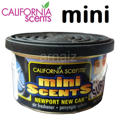 California Scents Organic Canister Air Freshener Car Fragrance Scent Spill Proof Can Air Purifier