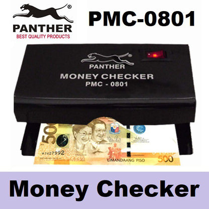 Panther Money Checker Metal Casing UV Light Money Detector Panther PMC 0801 PMC-0801 PMC0801