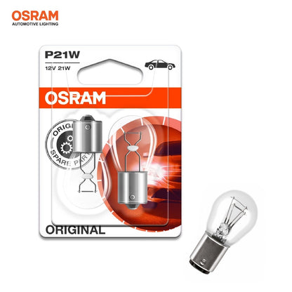 Osram 7506 02B (2pcs) P21W 21W 12V BA15s 382 Halogen Bulb Automotive Lighting Car Bulb Original