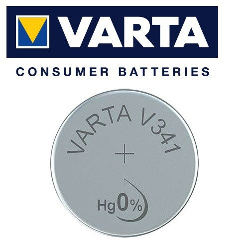 Varta V341 (1pc) 1.55v Silver Oxide Button Cell Battery Varta V 341 SR714SW