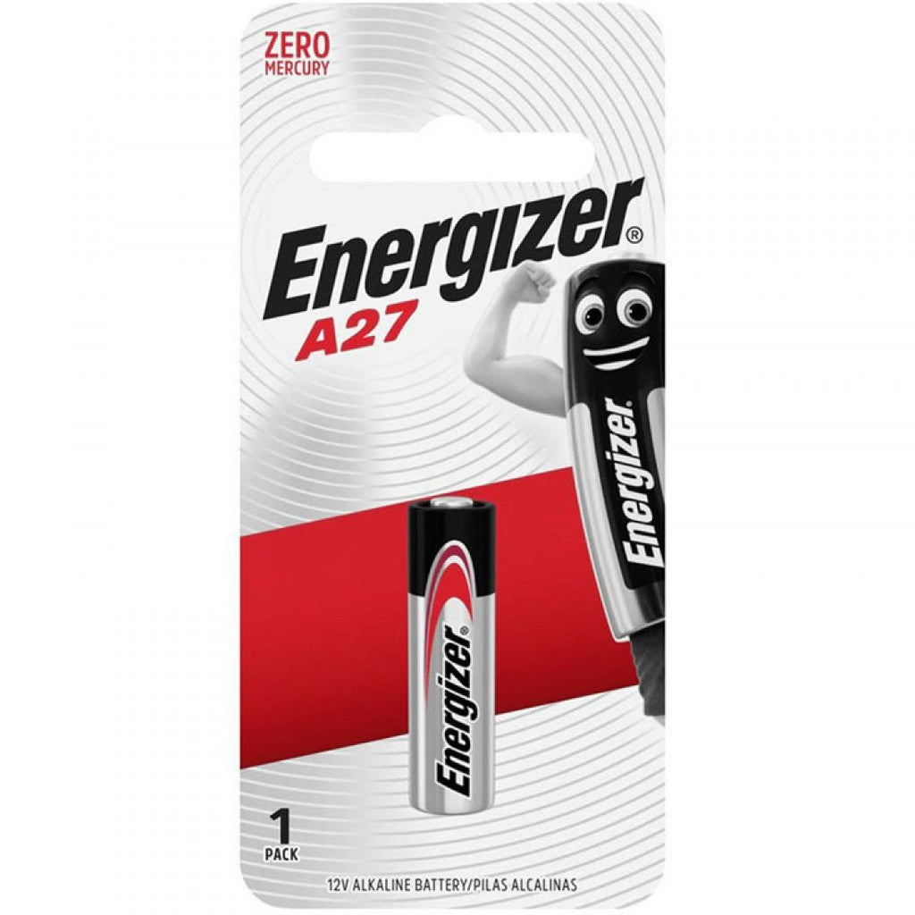 Energizer A27 12V Alkaline Battery Energizer 27A Batteries Keyless Entry Car Remote Garage Door