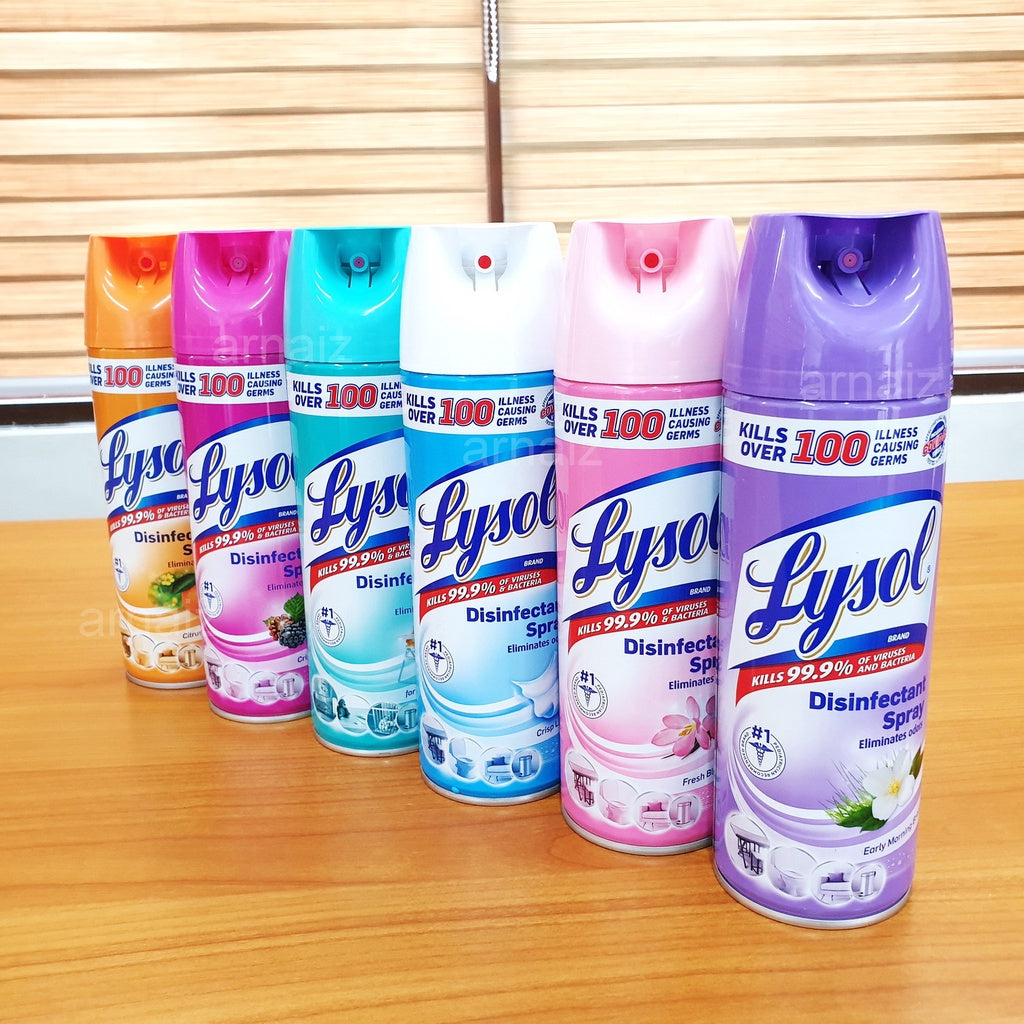 Lysol Spray Lysol Air Spray Lysol Disinfectant Spray 170g 170GM 340g 340GM 510g 510GM