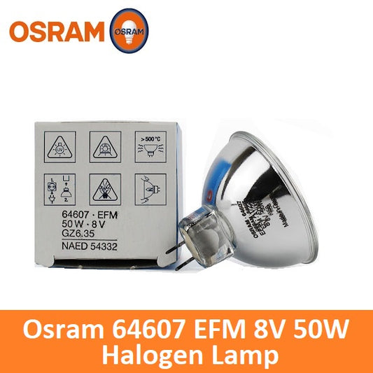 Osram 64607 EFM A1 229 MR16 50W 8V GZ6.35 Halogen Lamp With Reflector