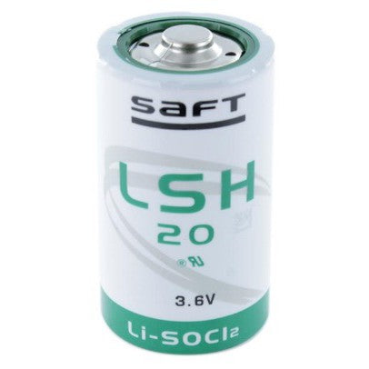 Saft LSH20 3.6v size D Lithium Battery - non Rechargeable