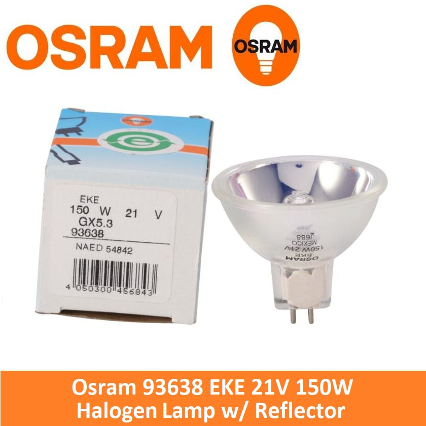 Osram 93638 EKE MR16 150W 21V GX5.3 NAED 54842 Halogen Lamp With Reflector