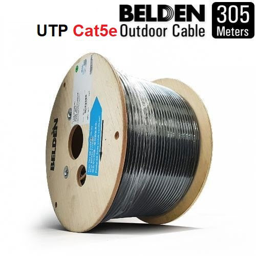 Belden Cat5 CAT5e Outdoor Cable 305meters FTP Foiled Twisted Pair Burial Ethernet Cable Belden 1375