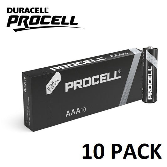 Procell AAA (10pcs) Alkaline Battery MN2400 1.5V LR03 Batteries 10 pieces per box