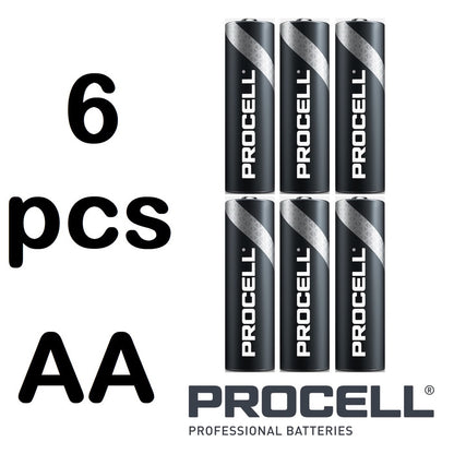 Duracell Procell AA (2-10pcs) Alkaline Battery MN1500 1.5V LR6 Batteries Loose Bulk Pack