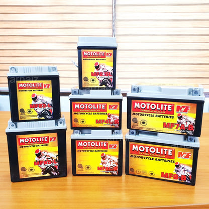 Motolite Motorcycle Battery MFB2.5L MFB3-L MF4L-B MF5L-B MFYB5L MF7A-B MF9-B Maintenance Free