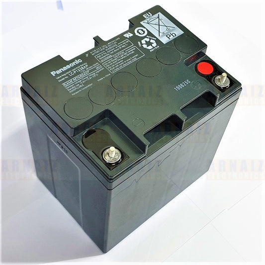 Panasonic 12V 28Ah SLA Rechargeable Battery LC-P1228AP Valve Regulated Sealed Lead-Acid Battery