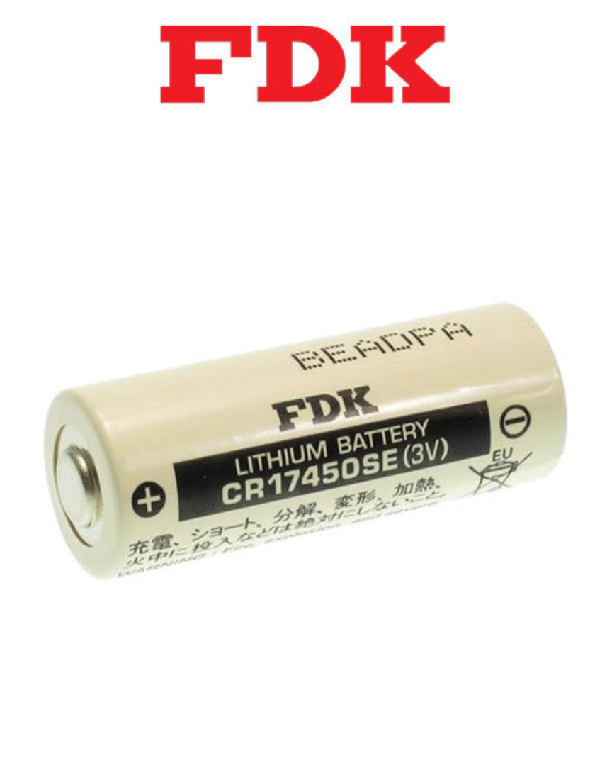 FDK CR17450SE 3v size A Lithium Battery 2.5 Ah 2500 mAh - non Rechargeable
