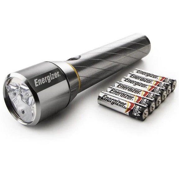 Energizer Flash Light Vision HD Performance Metal Light 1300-Lumen LED Flashlight Batteries Included