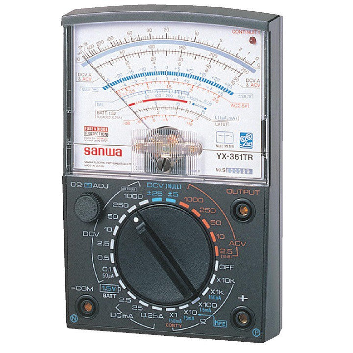 Sanwa YX361TR Analog Multi tester Multimeter Analogue Tester Japan