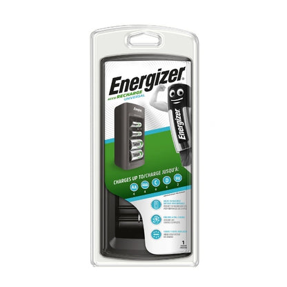 Energizer Universal Battery Charger For AA AAA C D 9V Rechargeable Batteries Accu Recharge CHFC3