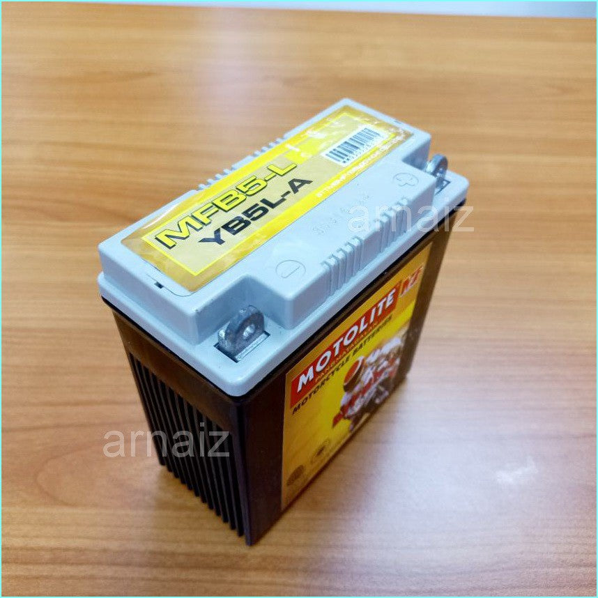 Motolite MFYB5L Maintenance Free Motorcycle Battery 12N5-3B MFB5-L YB5L-A YB5L