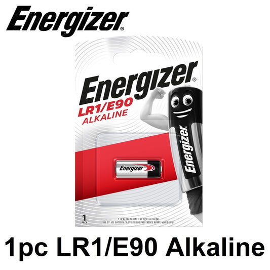 Energizer LR1 E90 (1pc) 1.5V Alkaline Battery in Blister Pack 4001N LADY LR1 MN9100 L1129 LR1/N/LADY