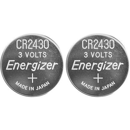 Energizer 2430 CR2430 (2pcs) 3V Lithium Button Cell Battery in Blister Pack DL2430 DL-2430 CR-2430