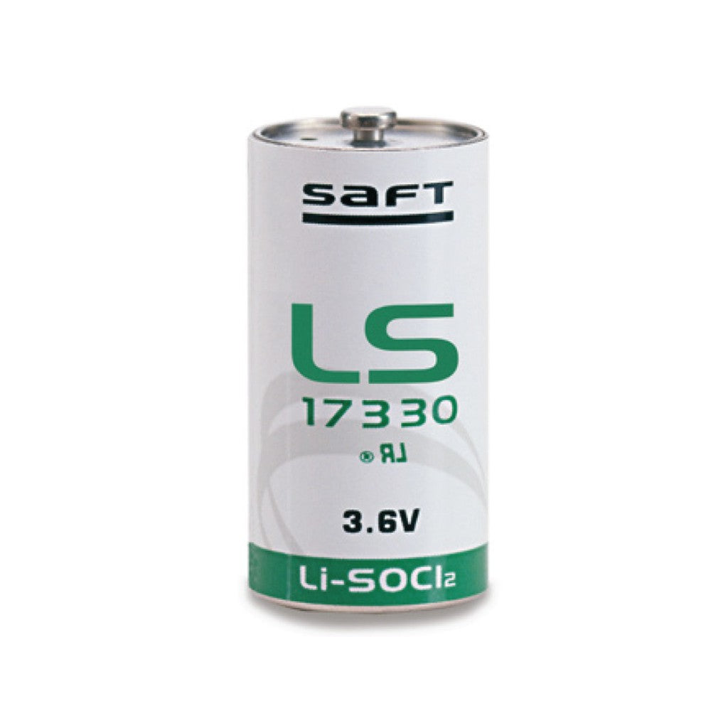 SAFT LS17330 Battery 2/3A  Primary lithium-thionyl chloride 3.6v 2100mah LS 17330 - non Rechargeable