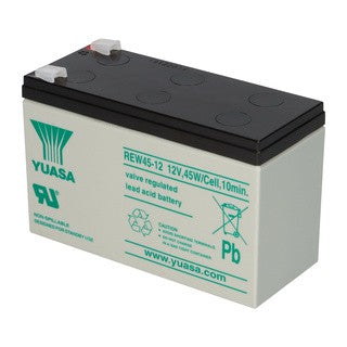 Yuasa UPS Battery 12V 8Ah REW45-12 12 Volts 45 Watts 8 Ampere 45W Rechargeable Valve Regulated