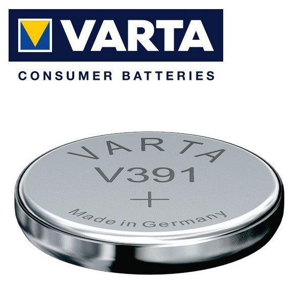 Varta V391 SR55 (1pc) 1.55v Silver Oxide Button Cell Battery Varta V 8GS SR1120W