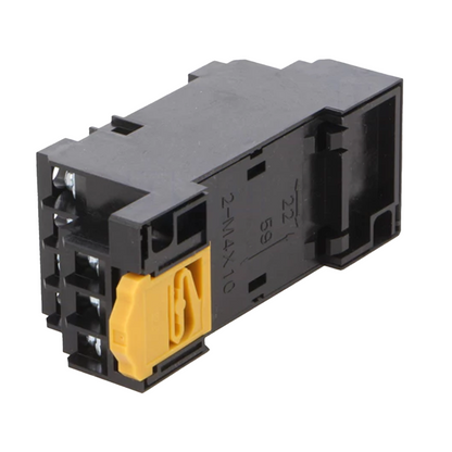 Omron PYFZ-14-E Relay Socket 14 Pin 250VAC 6A DIN Rail-Mounted MY4 Screw Miniature Power Relay