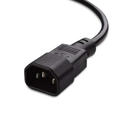 Power Cord C13 Female to C14 Male 1.5 Meters 13A 250V 16/3 SJT Wire 1.5M Socket Plug Extension Cable