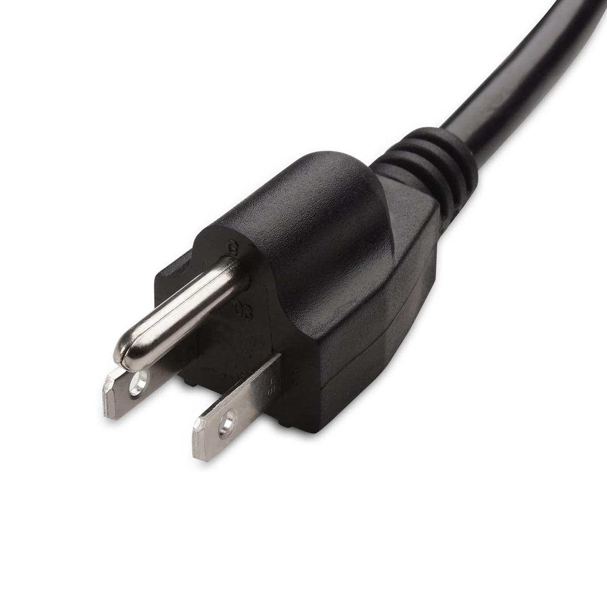 Power Cord NEMA 5 15P To Angled C13 1.5m 10A 125V Replacement Monitor PC Cable NEMA 5-15P 1.5 meters