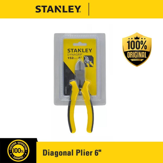 Stanley Diagonal Cutting Plier 84-027 6" inch in Forged Steel Heavy Duty Plier 6 Inches