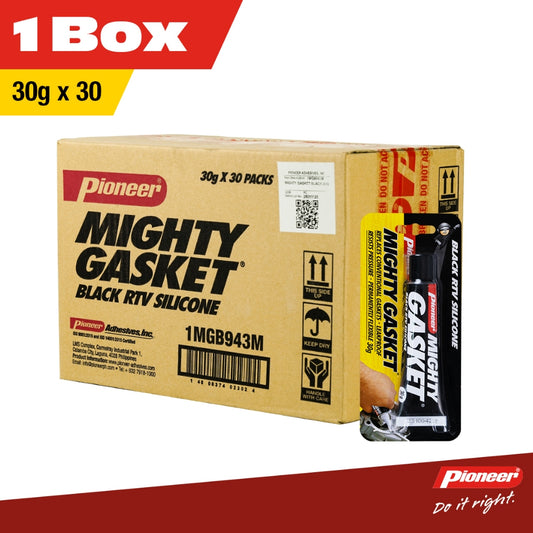 Pioneer Mighty Gasket Engine Sealant Black 30g x 30