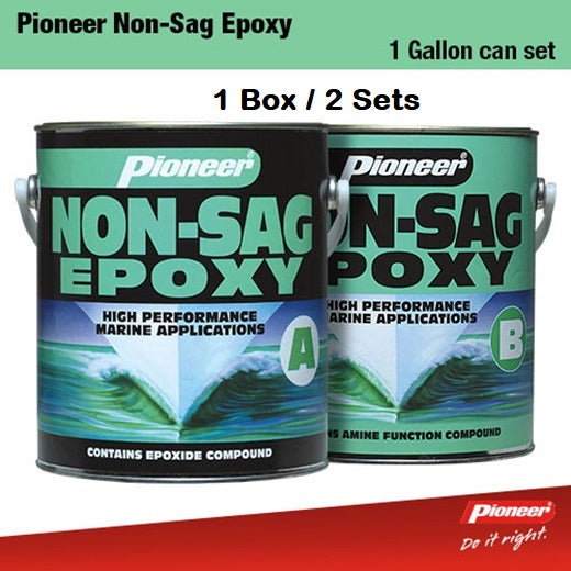 Pioneer Non-Sag Epoxy Cans 6.5kg + 6.3kg 1 Gallon Set x 2