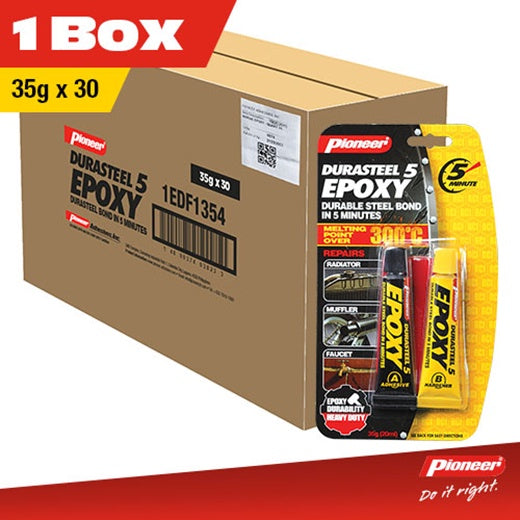 Pioneer Durasteel Five Epoxy 35g Tube Set x 30