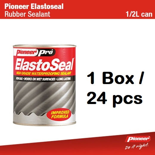 Pioneer Elastoseal High Grade Waterproofing Sealant Cans 1/2 Liter x 24