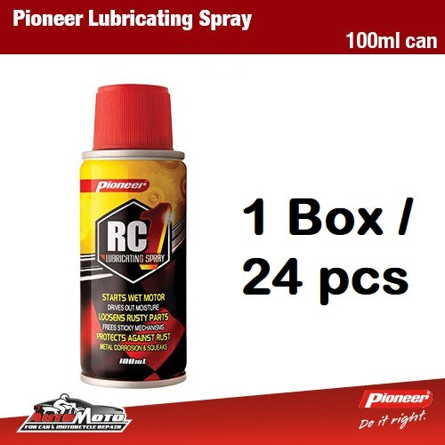 Pioneer RC1 Lubricating Spray 100mL x 24