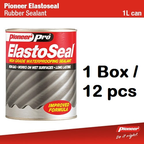 Pioneer Elastoseal High Grade Waterproofing Sealant Cans 1 Liter x 12