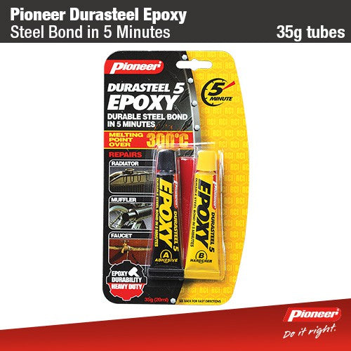 Pioneer Durasteel Five Epoxy 35g Tube Set x 30