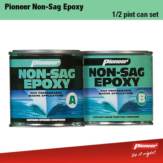 Pioneer Non-Sag Epoxy Cans 400g + 395g 1/2 Pint Set x 24