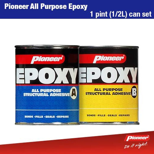 Pioneer All Purpose Epoxy Cans 757g + 669g 1 Pint Set x 12