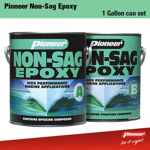 Pioneer Non-Sag Epoxy Cans 6.5kg + 6.3kg 1 Gallon Set x 2