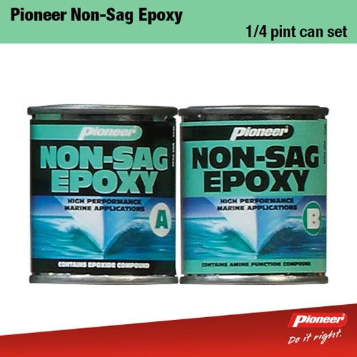 Pioneer Non-Sag Epoxy Cans 170g + 165g 1/4 Pint Set x 50