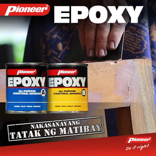 Pioneer All Purpose Epoxy Cans 161g + 131g 1/4 Pint Set x 50