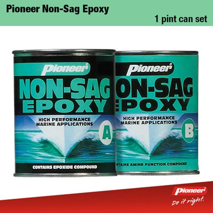 Pioneer Non-Sag Epoxy Cans 800g + 785g 1 Pint Set x 12