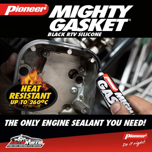 Pioneer Mighty Gasket Engine Sealant Black 85g x 20