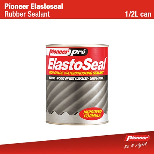 Pioneer Elastoseal High Grade Waterproofing Sealant Cans 1/2 Liter x 24