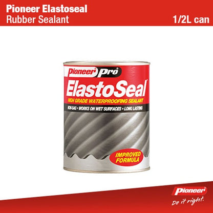 Pioneer Elastoseal High Grade Waterproofing Sealant Cans 1/2 Liter x 24