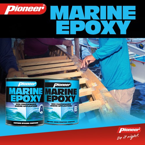 Pioneer Marine Epoxy Cans 1 Gallon Set x 2