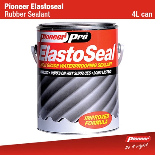 Pioneer Elastoseal High Grade Waterproofing Sealant Cans 4 Liter x 4